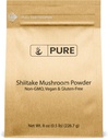 PURE ORIGINAL INGREDIENTES Shiitake Mushroom (8oz) Black Forest Mushroom, Extracto Herbal, Suplemento Tradicional.