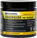 BODi Energize Pre Workout Powder - Beta-Alanine, Quercetin & Low-Dose Caffeine Formula for Enhanced Energy & Focus, Increment Energy &amp; Endurance Supplement, Lemon Flavored, 40 Servings