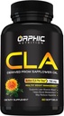 ORPHIC NUTRITION CLA Safflower Oil Supplement - Made with Safflower Oil - 780mg Non-Stimulant Conjugated Linoleic Acid for Men &amp; Women* to Support Weight Loss Efforts and Metabolism* - 60 Softgels