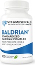 Vitamina 33 Baldrian® Original Natural Relaxing Support Standardized Valerian (100)