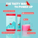 Everest Essential, Kid's Clear Whey Protein Powder (Watermelon, 10 Packets) Protein Drink Mix for Kids, Electrolytes for Kids, 8g Protein Por Serving, Non GMO, Zero Añadido Sugar