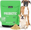 Probiótico para perros - Powder de Apoyo Digestivo Grain-Free para la Diarrea, Bloating &amp; Gas - Promueve Apoyo Inmunitario &amp; Salud Oral - Reduce la falta de dolor, alergias e infecciones por levadura - 2.7 oz - 45 Scoops