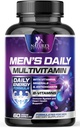 Multivitamínico para Hombres - Vitamina A, C, D, E, Zinc, Calcio, Multivitaminas para Immune Health Support, Vitamina B12, Men’s Daily Multivitamin Supplement Capsules, Non-GMO Mens Multi Vitaminas - 60 cápsulas