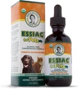 Essiac para Mascotas Silencio USDA Orgánica Silencios diarios para el soporte inmunitario y la longevidad Silencio premeditado gotero para el alcohol Fórmula Concentrada Libre Silencio 2oz (59ml)