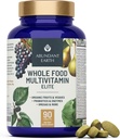 Multivitaminas Alimentarias Abundantes para Mujeres Multi Vitaminas diarias Suplementos para Hombres Multivitaminas + Complejo B, Probiótico Multi Enzyme, Omegas para Energía Orgánica Digestión 90ct-4pk