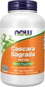 AHORA Suplementos de alimentos, Cascara Sagrada (Rhamnus purshiana) 450 mg, Regularidad de hierbas*, 250 cápsulas de verduras