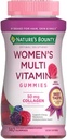 Bounty Optimal Solutions, Women's Multivitamin Gummies for Immune Support, Cellular Energy Support, Bone Health, Raspberry Flavor, 140 Ct