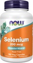 AHORA Suplementos de alimentos, Selenio (L-Selenomethionine) 200 mcg, Mineral esencial*, 180 cápsulas de verduras
