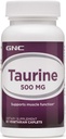 GNC Taurine 500mg, 50 caplets, soporta la función muscular