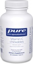 Encapsulaciones puras Vitamina C Chewables ← Apoyo para la Función Inmunitaria Saludable y Soporte Antioxidante* TEN 60 Tabletas Chewable TEN Natural Orange-Strawberry Flavor