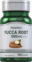 Piping Rock Yucca Root Capsules 1000mg Silencio 100 Conde Silencio Extract Concentrate Silencio Herbal Suplemento Silencio Non-GMO, Gluten Free