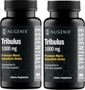 Nugenix Essentials Tribulus Terrestris for Men Extract - 95% Total Saponins, 1000mg High Potency, Extra Strength, 120 Cuenta
