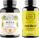Happy Healthy Hippie Performance & Focus Bundle (2-Pack) - Organic Maca &amp; A Little Pick Me Up