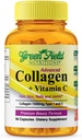 Greenfield Nutritions - Halal Collagen Peptides 1500 mg Tipo I " III, con vitamina C 300 mg para una mejor absorción, Halal Anti-Age Formula for Hair Skin Nails " Joints, Halal Vitamins 90 Capsules