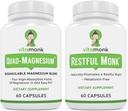 Sleep & Relax Bundle: VitaMonk Melatonin-Free Sleep Aid + Quad Magnesium Blend
