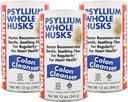 Yerba Prima Psyllium Husk, 12 onzas (Pack of 3) - Suplemento completo de fibra de Husk para la regularidad, limpieza de colon, soporte natural para la salud de Gut, no GMO, Gluten Free, Vegan, No Sweeteners