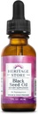 HERITAGE STORE Black Seed Oil w / 3% Thymoquinone, Omega 6 9 - Nigella Sativa Liquid Oil, Cold Presionado de Semillas Negras, Juntas, Digestión y Soporte Inmunitario, Vegan, Garantía de 60 días, 30 Serv, 1 fl oz