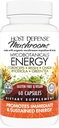 Host Defense MycoBotanicals Energy* Capsules - Energy &amp; Respiratory Support Supplement - Herbal Green Tea Capsules - Respiratory Supplement with Cordyceps, Reishi & Chaga - 60 Capsules (30 Servings)*