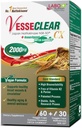 LABO Nutrition VesseCLEAR CX: Nattokinase NSK-SD + Gamma Oryzanol for Clean Blood Vessel &amp; Healthy Ageing, Japan's Most Clinically Studied, Support Healthy Cholesterol, Heart, Vegan, Acid-Resistant