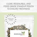 Herbs Evergreen Cuachalalate Herb (Amphipetyglum Adstringens) - Resealable Stand Up Pouch para garantizar la frescura! (Tasas de té)