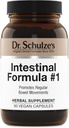 Dr. Schulze's Intestinal Fórmula #1 Colon Bowel Cleanse Laxative Capsules, 90 Conde (90 cápsulas) - Embalaje Mayo Vary