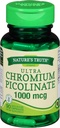 Verdad de la naturaleza Ultra Chromium Picolinate 1000 mcg Quick Release Capsules - 90 ct, Pack de 2