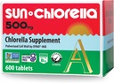 Sun Chlorella A Tabletas - 500 mg - 600 Tabletas