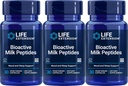 Péptidos de leche bioactiva, 30 cápsulas vegetarianas (Pack of 3)