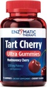 Camino de la Naturaleza Tart Cherry Ultra Gummies, Antioxidante Apoyo de Anthocyanins*, 1,200 mg por 3-Gummy Serving, Cherry Flavored, Gluten Free, Vegetarian, 75 Conde (Packaging May Vary)