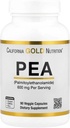 Lake Avenue Pea Palmitoylethanolamide, Micronized Pea, Supports Relief from Occasional Minor Pain &amp; Discomfort, Gluten Free, Soy Free, 300 mg, 90 Veggie Capsules