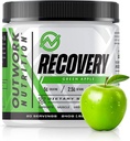 Outwork Nutrition Post Workout Recovery Powder - Creatine Monohydrate, KSM-66 Ashwagandha & Tart Cherry - Speeds Recovery, Eases Soreness - Creatine Powder for Men &amp; Women, Green Apple, 240 Gr