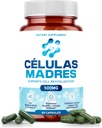 Stem Cell Supplements 500mg (60 Cap) Natural Anti-Aging &amp; Longevity Support with Spirulina & Chlorella, Boost Cellular Renewal, Restore Youthful Energy, Reduce Joint Soreness – Celulas Madre