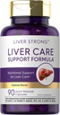 Carlyle Liver Support Suplemento Silencio 90 Capsules Silencio con Milk Thistle, Dandelion Root & Artichoke Leaf Extract ← Optimal Blend ← Non-GMO &amp; Gluten Free