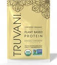 Truvani Vegan Pea Protein Powder ← Banana Cinnamon Silencio 20g Orgánica Planta Basada Proteína Silencio 1 Servir Silencio Keto Silencio Gluten &amp; Dairy Free Silencio Bajo Carb Silencio No Añadido Sugar