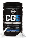 PMD Sports CG5 Premium Creatine & L Glutamine Powder, Power Recovery, Build Lean Muscle, Aumentar el rendimiento de entrenamiento, Maximum Strength Pre Workout & Post Workout, Desflavored, 60 Servings