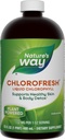 Manera de la naturaleza Chlorofresh Liquid Chlorophyll, apoya la piel sana " Body Detox*, Desodorante interno*, Desarrollado, 16 Oz