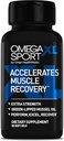 OmegaXL Sport Extra Strength Muscle Recovery Suplemento y Respiratory Support Suplemento - Mejora los DOMS y ROM, Aceite de mejillón con apoyo clínico (60 Softgels)