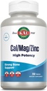 KAL Cal/Mag/Zinc tención 1000mg Calcium, 400mg Magnesium & 15mg Zinc ← Bone, Muscle, Heart &amp; Immune Support ← 250ct, 83 Serv.