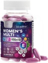 Multivitamina para Mujer - Multivitaminas de la Mujer Diaria con Biotina, Calcio, Ácido Fólico, Hierro, Zinc, Vitamina A, C, D, E &amp; B Vitaminas, Esquí de Pelo para Mujeres y uñas Suplementos Vitaminas - 120 Softgels