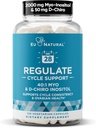 Soporte para ciclos regulados – Equilibrio hormonal para mujeres en el Optimal 40:1 Myo-Inositol 2000 mg " D-Chiro Inositol 50 mg – Suplemento para Consistencia Periodo, Soporte para menstruales y ovulación – 120 cápsulas veganos