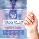 Laki Naturals Relax Patch (Pack of 8) Silencio Natural Plant-Based Ingredients for Stress and Worry ← Calming Formula for Better Sleep