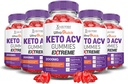 Laboratorios Justificados (5 Pack Ultra Quick Keto ACV Gummies Extreme 2000MG Ultraquick Keto Gummies Apple Sider Vinegar Formulado con Pomegranate Beet Juice Powder B12 Vegan Non GMO 300 Gummys