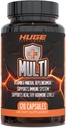 Multi, Multivitamina para Hombres, Fórmula de alto rendimiento All-in-One para Athletes & Bodybuilding, Vitamina &amp; Mineral Replenishment, Soporta Sistema Inmunitario &amp; Niveles de hormonal saludables (120 cápsulas)