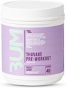 RAW Pre Workout Powder, Thavage (Rocket Candy) - Chris Bumstead Sports Nutrition Supplement for Men &amp; Women - CbumPreworkout for Working Out, Hydration, Mental Focus & Energy - 40 Servings