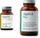 ALGAECAL Bundle - D3 Completo (1000 UI) + K2, Vitamina E, Vitamina A " Calcio de base vegetal para huesos más fuertes