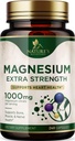 Suplemento mineral de magnesio 1000 mg - Citrato de magnesio de alta potencia para el hueso, salud cardíaca, nervios &amp; apoyo muscular, complejo de magnesio de la naturaleza para todo el apoyo corporal, embotellado en EE.UU. - 240 cápsulas