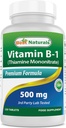 Best Naturals Vitamin B1 as Thiamine Mononitrate 500 mg 120 Tablets (120 Count (Pack of 1))
