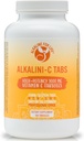 Alkalini-C Tabs habit Corn-Free TEN GMO-Free TEN Alkalizing Nutrients Forms TEN 1000 MG Per Tab ANTE Professional Grade Vitamin C as L-Ascorbate NOT Ascorbic Acid