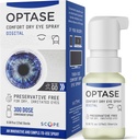 Optase Comfort Dry Eye Spray - Teares artificiales gratis conservadores Drops Alternative - Ojo seco gotas en una rociadora conveniente - Botella de uso múltiple, Contacto Lens Safe - .58 fl oz