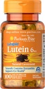 Puritans Pride Lutein 6 Mg Con Zeaxanthin Softgels, 100 Conde